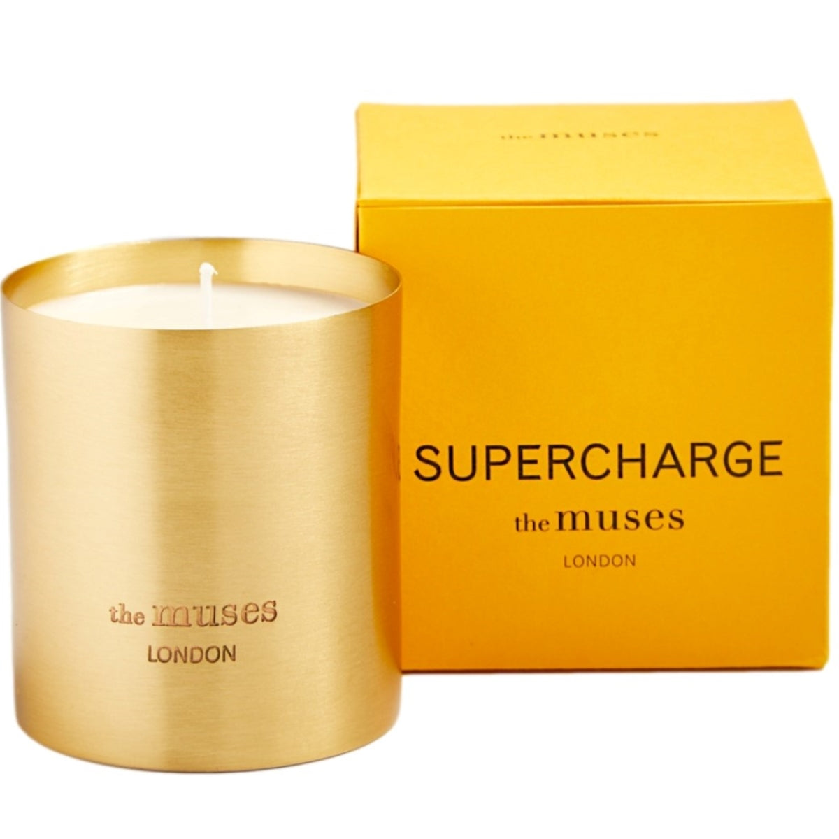 SUPERCHARGE - The Muses London - Luxury Scented Candle 220G