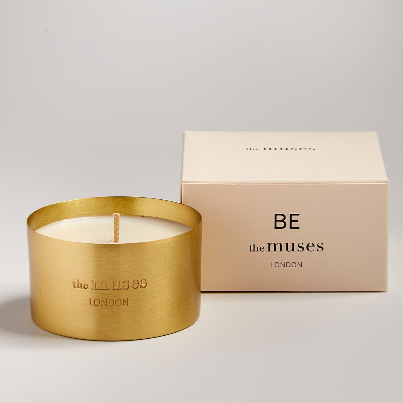 The Muses BE candle 110g and box